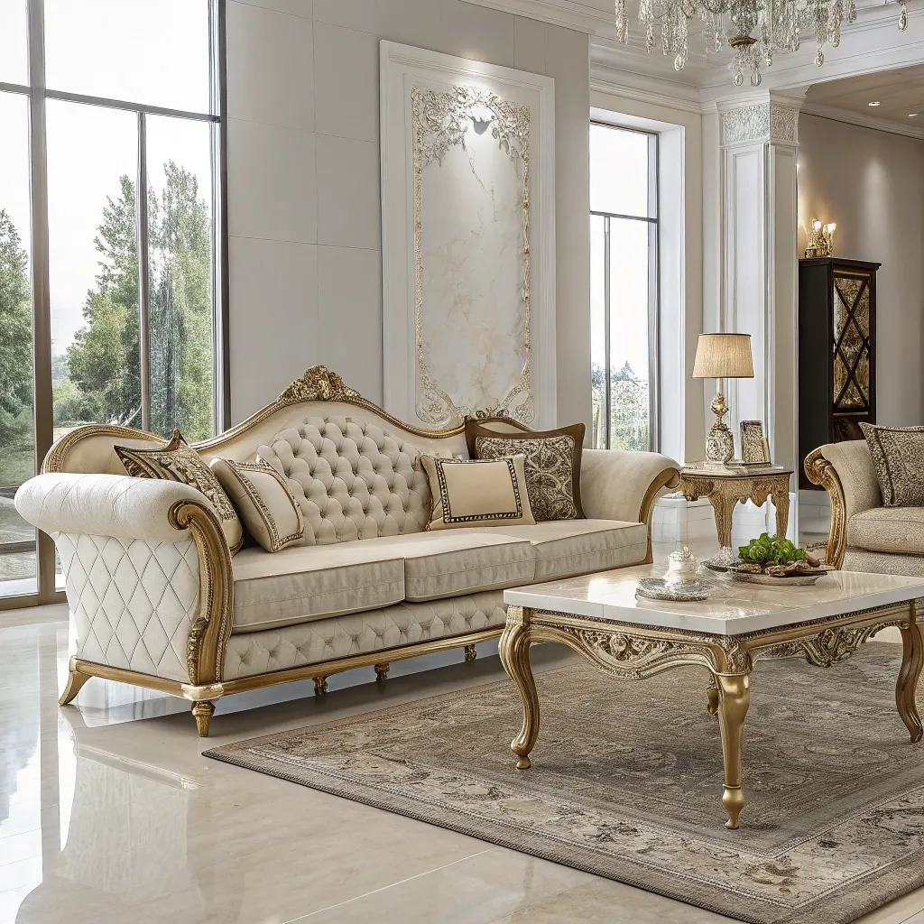 Exclusive furniture collection display