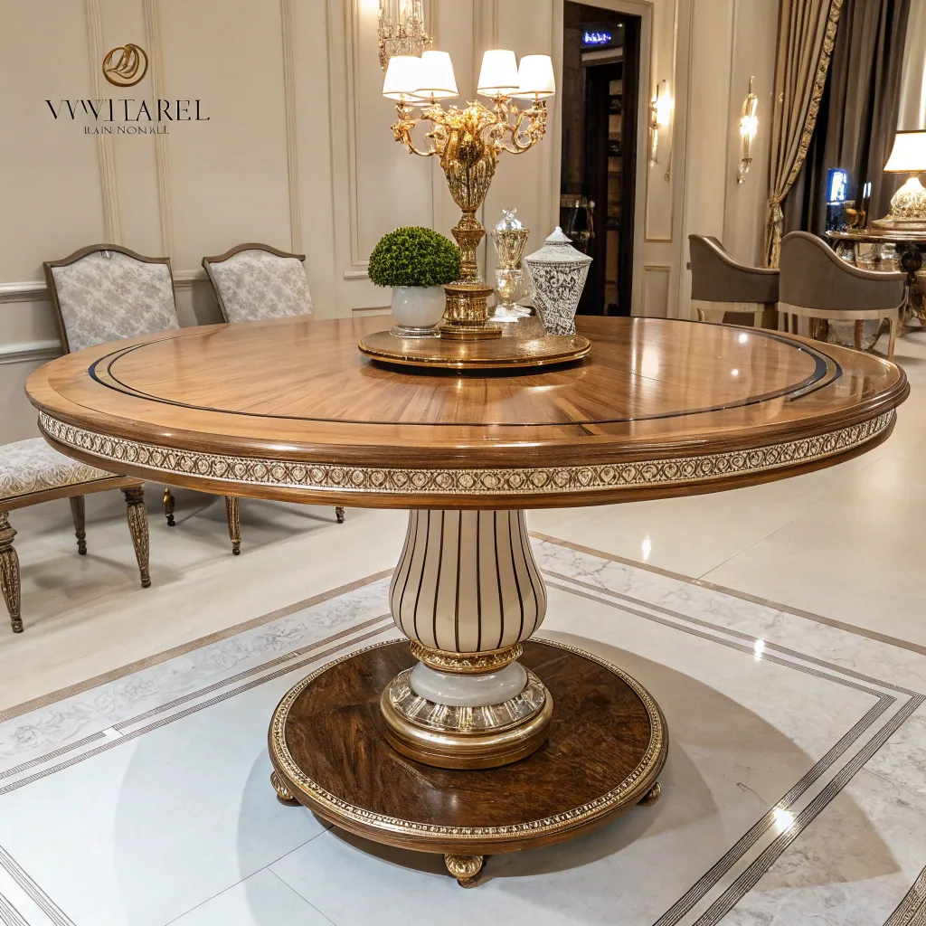 Luxury dining table by VYNTHAREL
